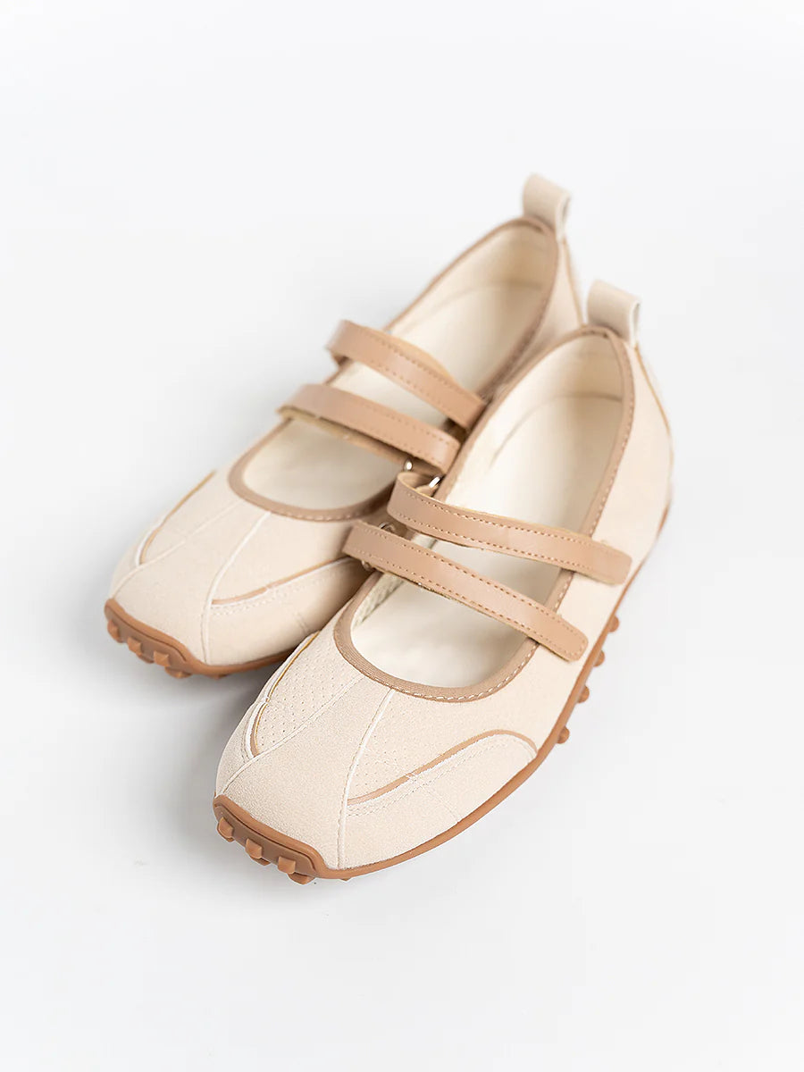 H2U Vanessa Suede Sport Ballerina