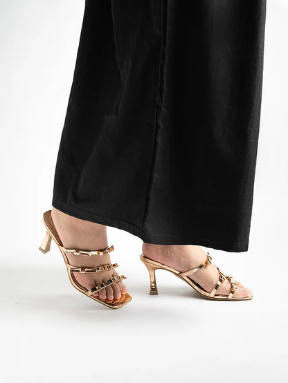 H2U Youka Ribbon Glossy Heels - Langsari I Collection