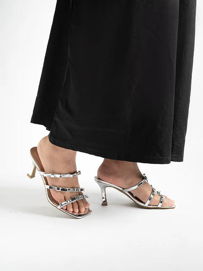 H2U Youka Ribbon Glossy Heels - Langsari I Collection