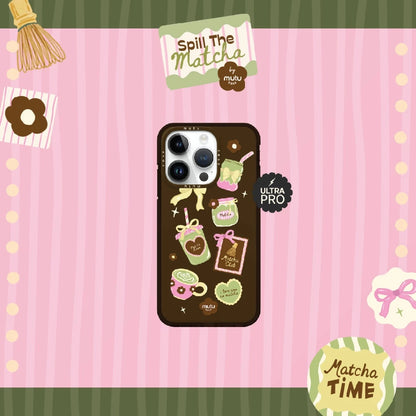 MC Sweet Matcha Diary Ultra Pro - Spill the Matcha by Mutu Case