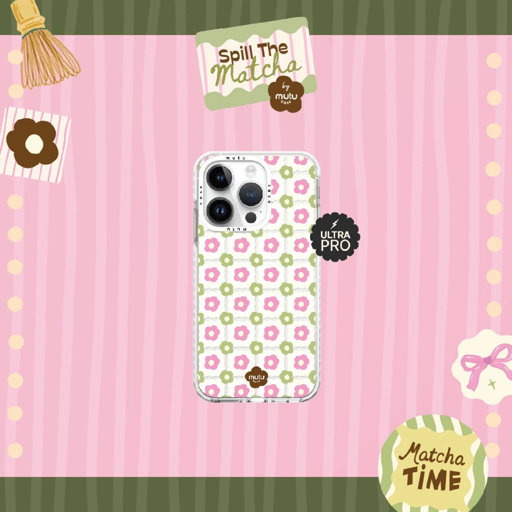 MC Daisy Grid Ultra Pro - Spill the Matcha by Mutu Case