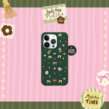 MC Matcha Sprinkle Dreams Ultra Pro - Spill the Matcha by Mutu Case