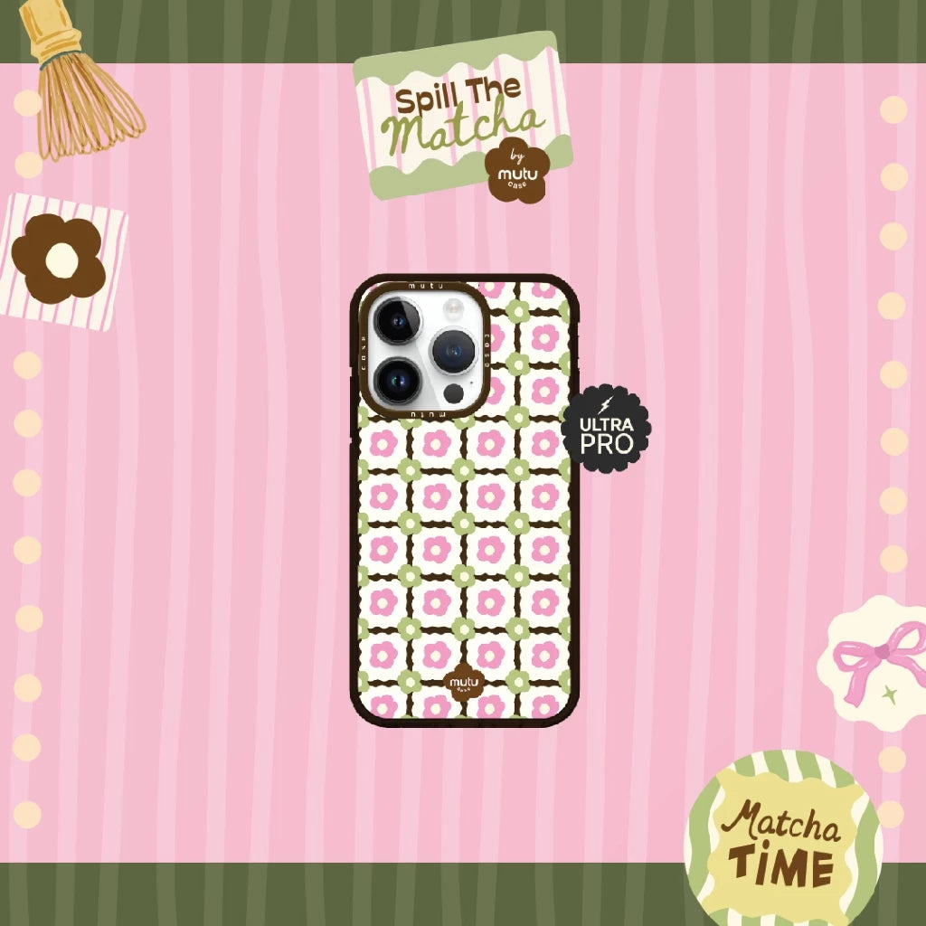 MC Daisy Grid Ultra Pro - Spill the Matcha by Mutu Case