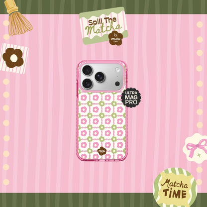 MC Daisy Grid Ultra Mag Pro - Spill the Matcha by Mutu Case