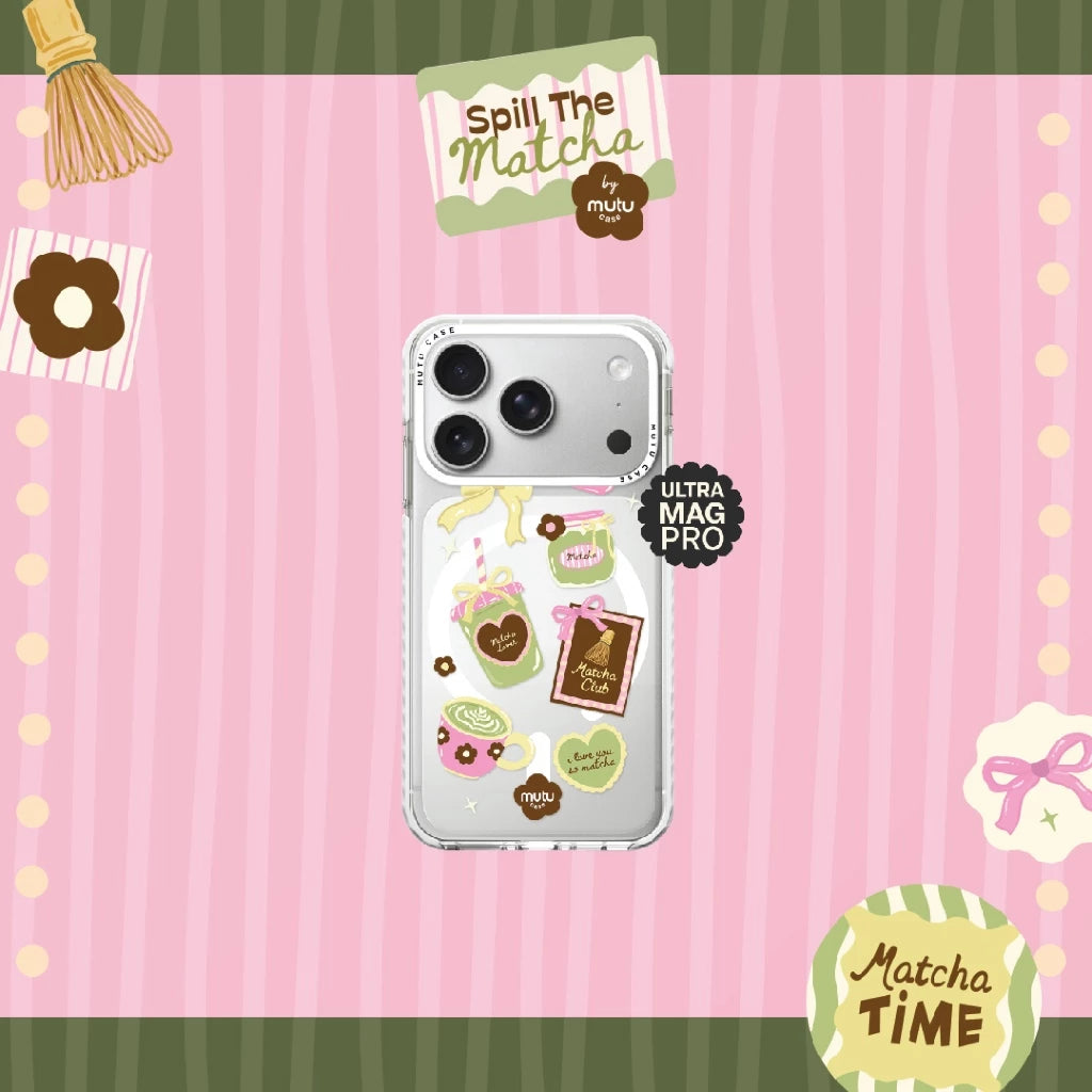 MC Sweet Matcha Diary Ultra Mag Pro - Spill the Matcha by Mutu Case