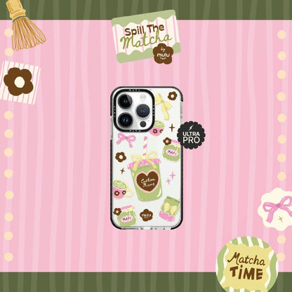 MC Customisable My Matcha Moment Ultra Pro - Spill the Matcha by Mutu Case