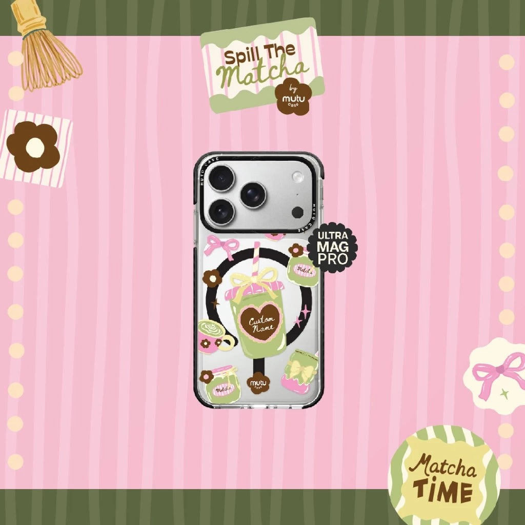 MC Customisable My Matcha Moment Ultra Mag Pro - Spill the Matcha by Mutu Case