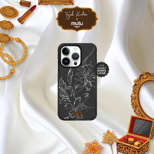 MC Lakaran Cahaya Basic Bumper Case - Tujoh Kuntum x Mutu Case