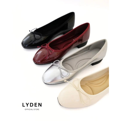 LYDEN Mary Jane Glossy Series 1-inch Heels