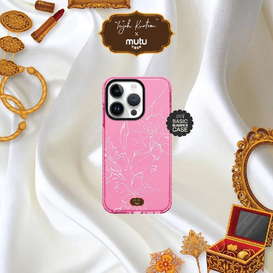 MC Lakaran Cahaya Basic Bumper Case - Tujoh Kuntum x Mutu Case