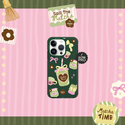 MC Customisable My Matcha Moment Ultra Pro - Spill the Matcha by Mutu Case
