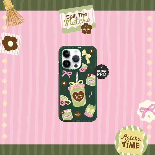 MC Customisable My Matcha Moment Ultra Pro - Spill the Matcha by Mutu Case
