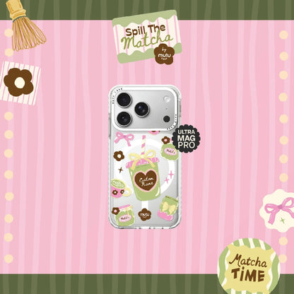 MC Customisable My Matcha Moment Ultra Mag Pro - Spill the Matcha by Mutu Case