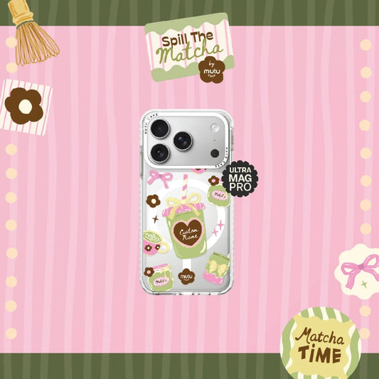 MC Customisable My Matcha Moment Ultra Mag Pro - Spill the Matcha by Mutu Case