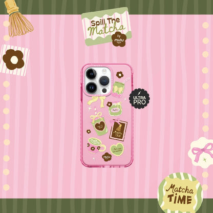 MC Sweet Matcha Diary Ultra Pro - Spill the Matcha by Mutu Case