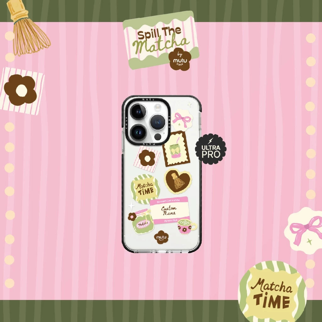 MC Customisable Matcha Maker Ultra Pro - Spill the Matcha by Mutu Case