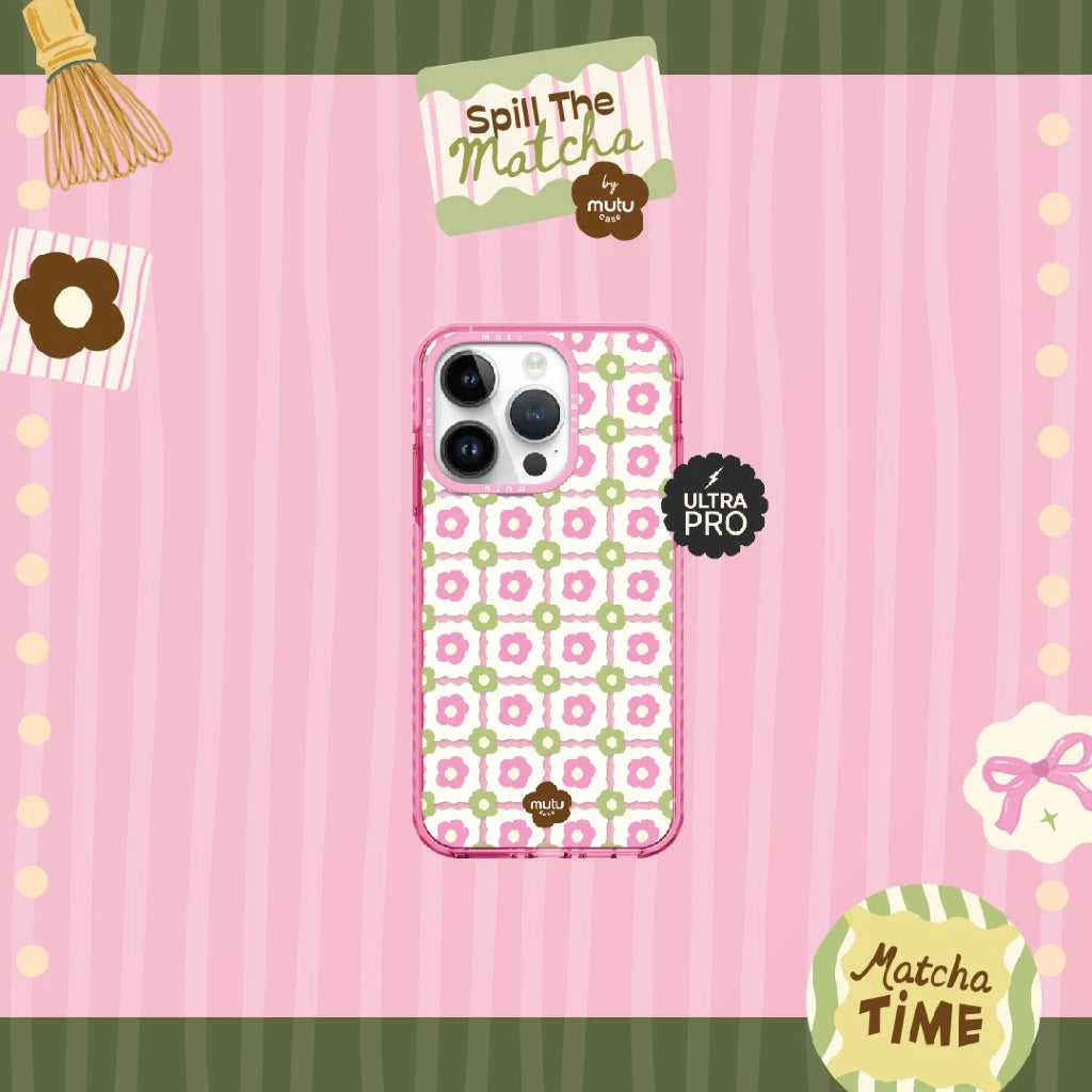 MC Daisy Grid Ultra Pro - Spill the Matcha by Mutu Case