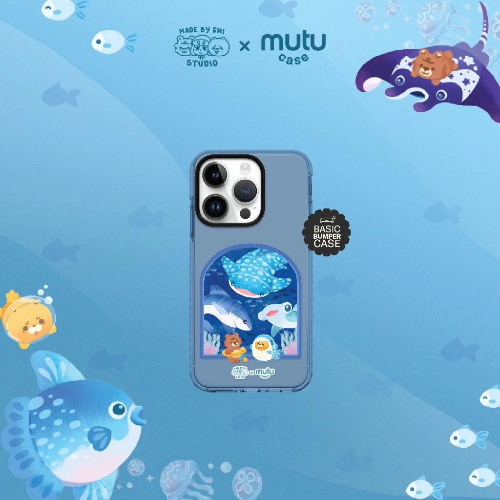 MC Sharks Basic Case - Madebyemi x Mutu Case