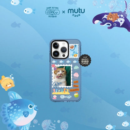MC Customisable Aquatic Stamps Basic Case - Madebyemi x Mutu Case