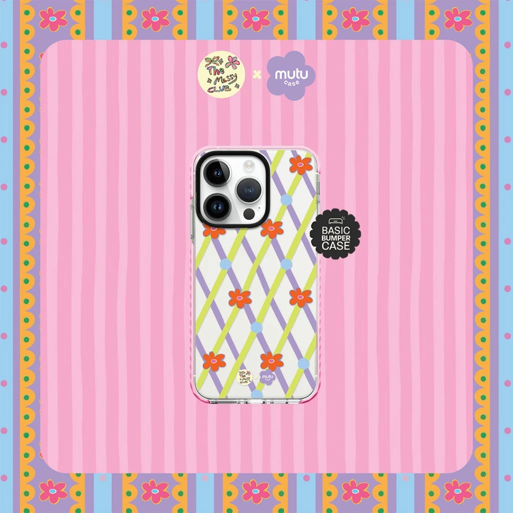 MC Strawberry Giggles Basic Case - The Messy Club x Mutu Case