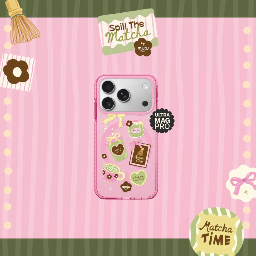 MC Sweet Matcha Diary Ultra Mag Pro - Spill the Matcha by Mutu Case
