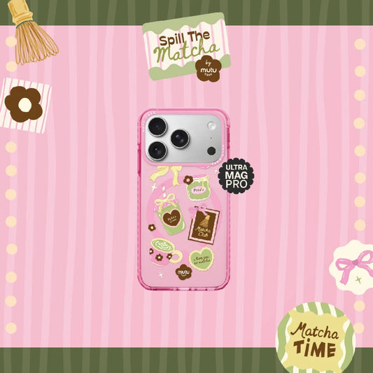 MC Sweet Matcha Diary Ultra Mag Pro - Spill the Matcha by Mutu Case