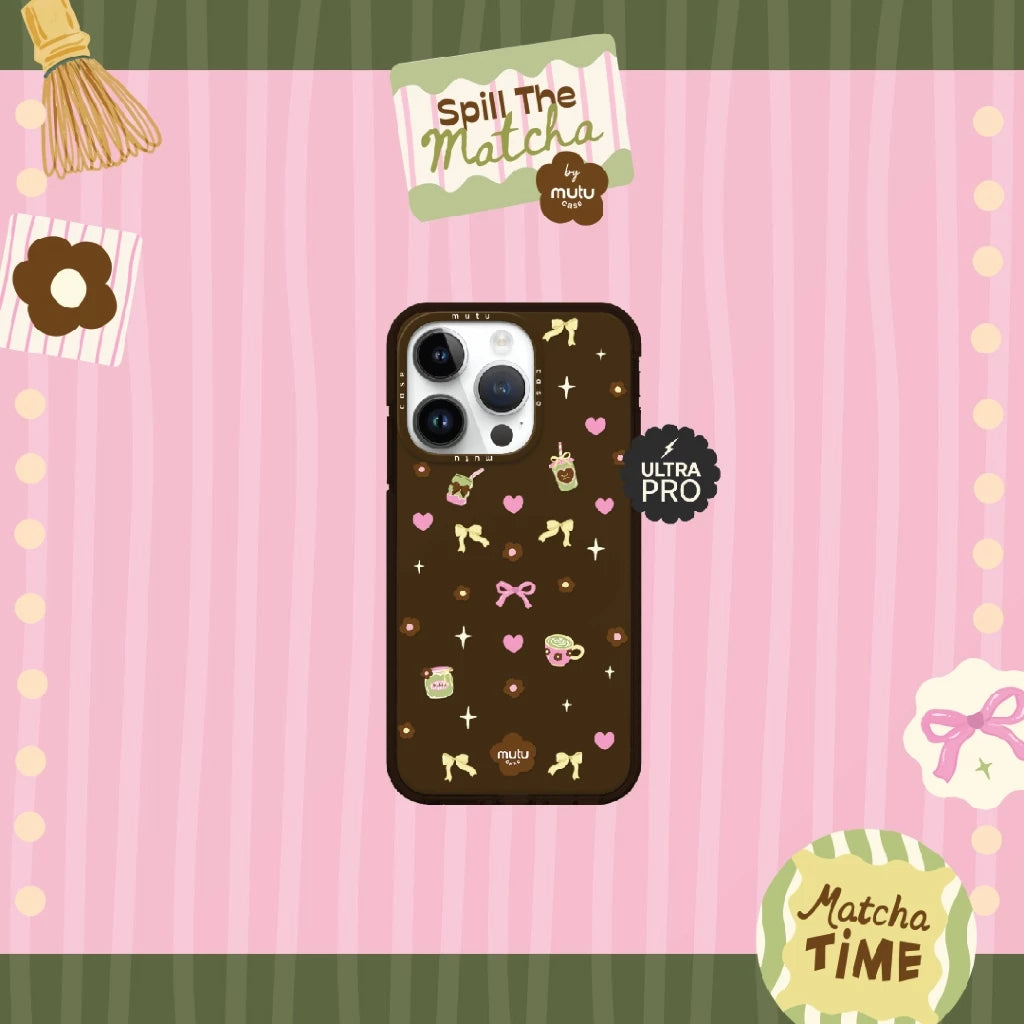 MC Matcha Sprinkle Dreams Ultra Pro - Spill the Matcha by Mutu Case