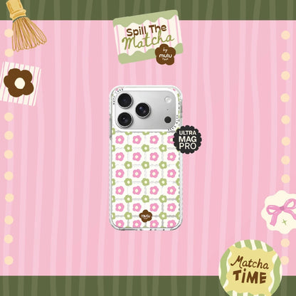 MC Daisy Grid Ultra Mag Pro - Spill the Matcha by Mutu Case