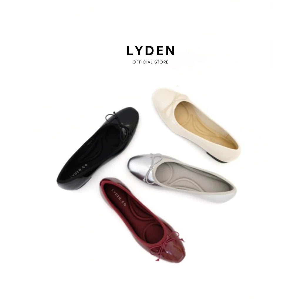 LYDEN Mary Jane Glossy Series 1-inch Heels