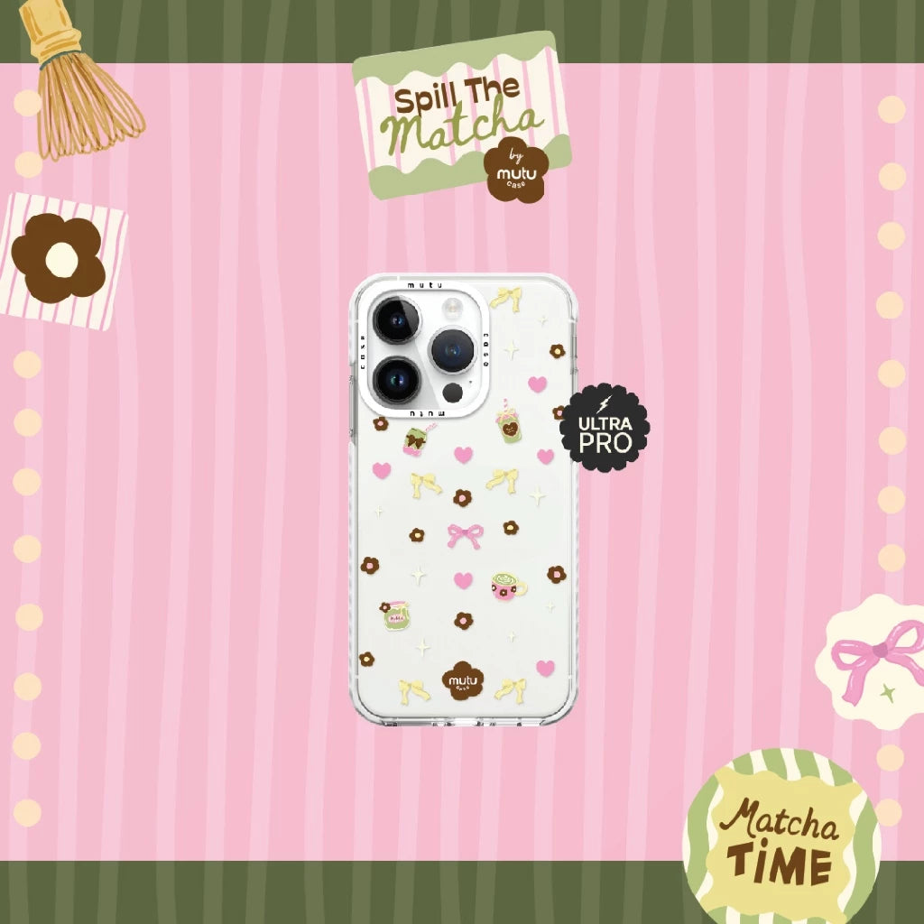 MC Matcha Sprinkle Dreams Ultra Pro - Spill the Matcha by Mutu Case