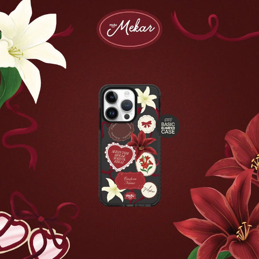 MC Customizable Kenangan Basic Bumper Case - Mekar by Mutu Case