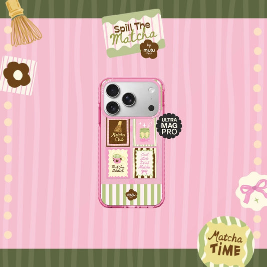 MC Matcha Club Gallery Ultra Mag Pro - Spill the Matcha by Mutu Case