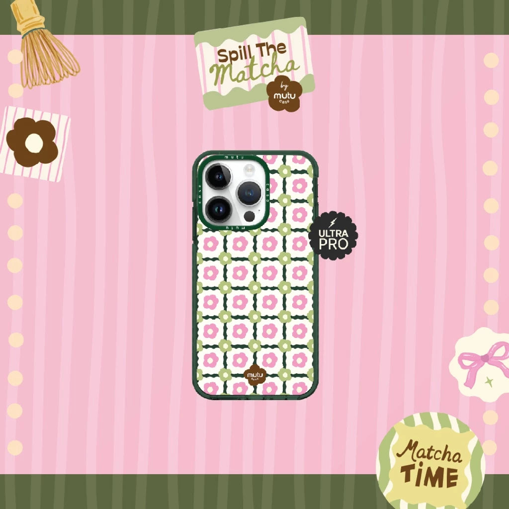 MC Daisy Grid Ultra Pro - Spill the Matcha by Mutu Case