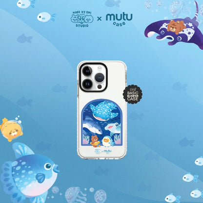 MC Sharks Basic Case - Madebyemi x Mutu Case