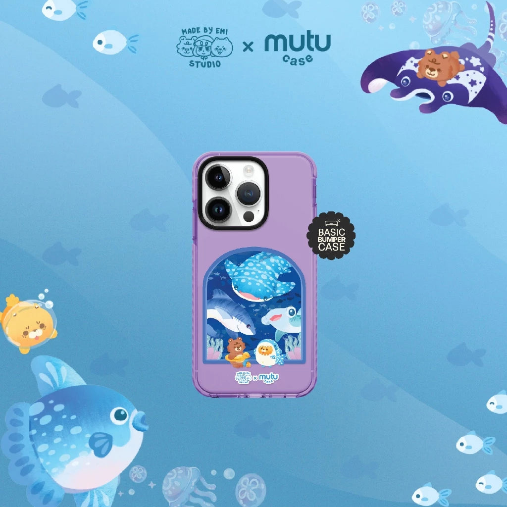MC Sharks Basic Case - Madebyemi x Mutu Case
