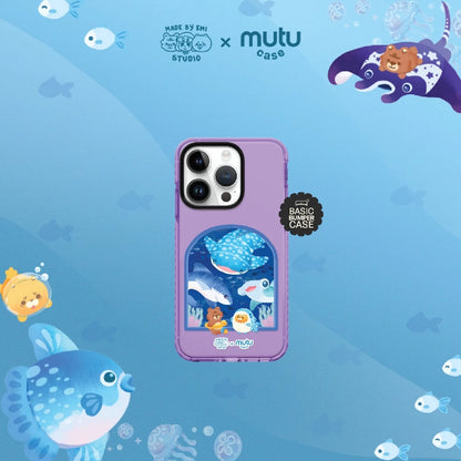 MC Sharks Basic Case - Madebyemi x Mutu Case