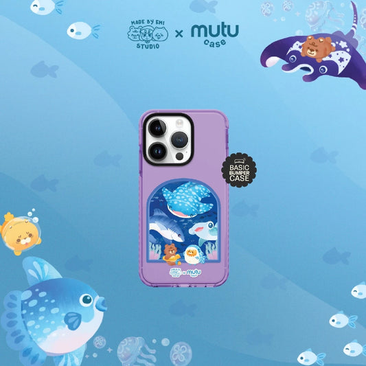 MC Sharks Basic Case - Madebyemi x Mutu Case