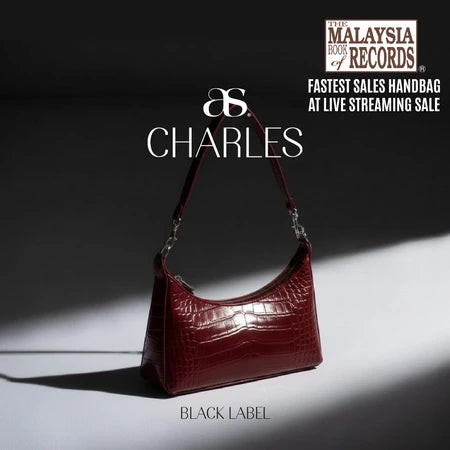 AS Charles B & S Hand Bag Vegan Leather - With Box
