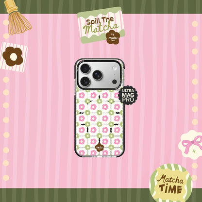 MC Daisy Grid Ultra Mag Pro - Spill the Matcha by Mutu Case