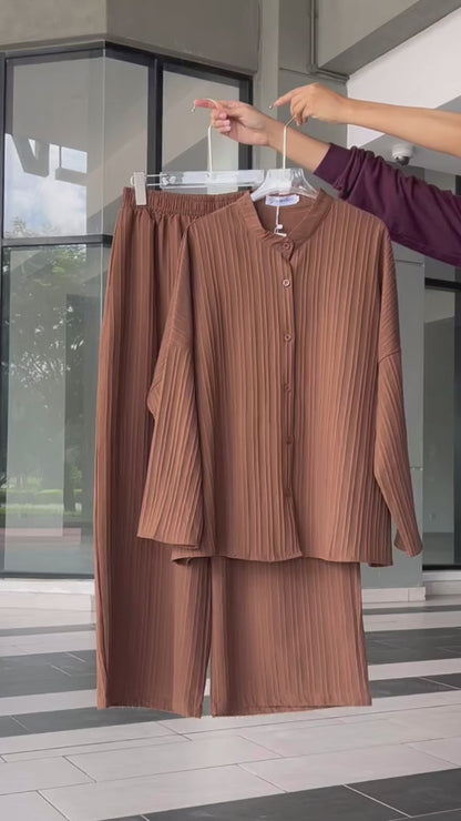 YM Hanami Set (Blouse & Pants) - Free Size/Plus Size