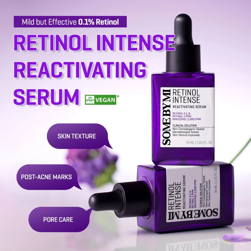 SBM [Bundle of 2] SOMEBYMI Retinol Intense Reactivating Serum Essence 30ml