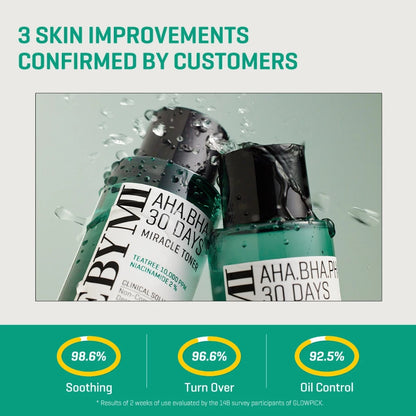 SBM [Bundle of 2] AHA-BHA-PHA 30 days Miracle Toner (150ml)