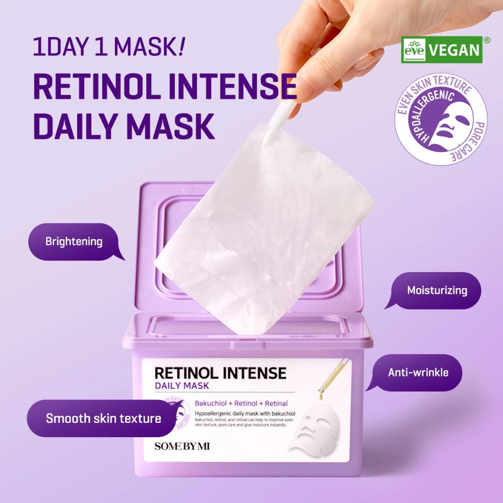 SBM Retinol Intense Daily Care Duo Set (Retinol Daily Mask, Retinol Serum)