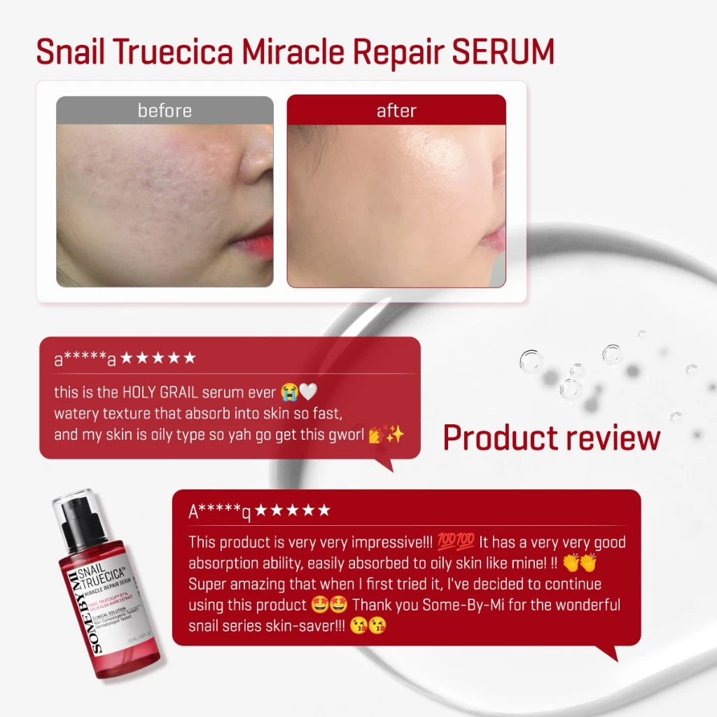 SBM Snail Serum + Snail Cream