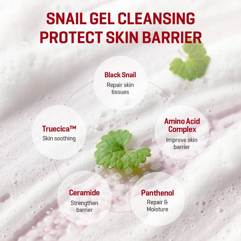 SBM Snail Cream + Snail Gel Cleanser