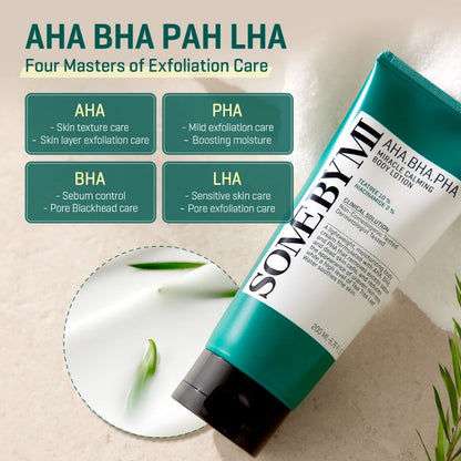 SBM AHA-BHA-PHA Acne Calming Body Set