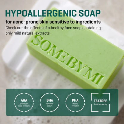 SBM AHA.BHA.PHA 30 Days Miracle Cleansing Bar / Soap / Facial Cleanser