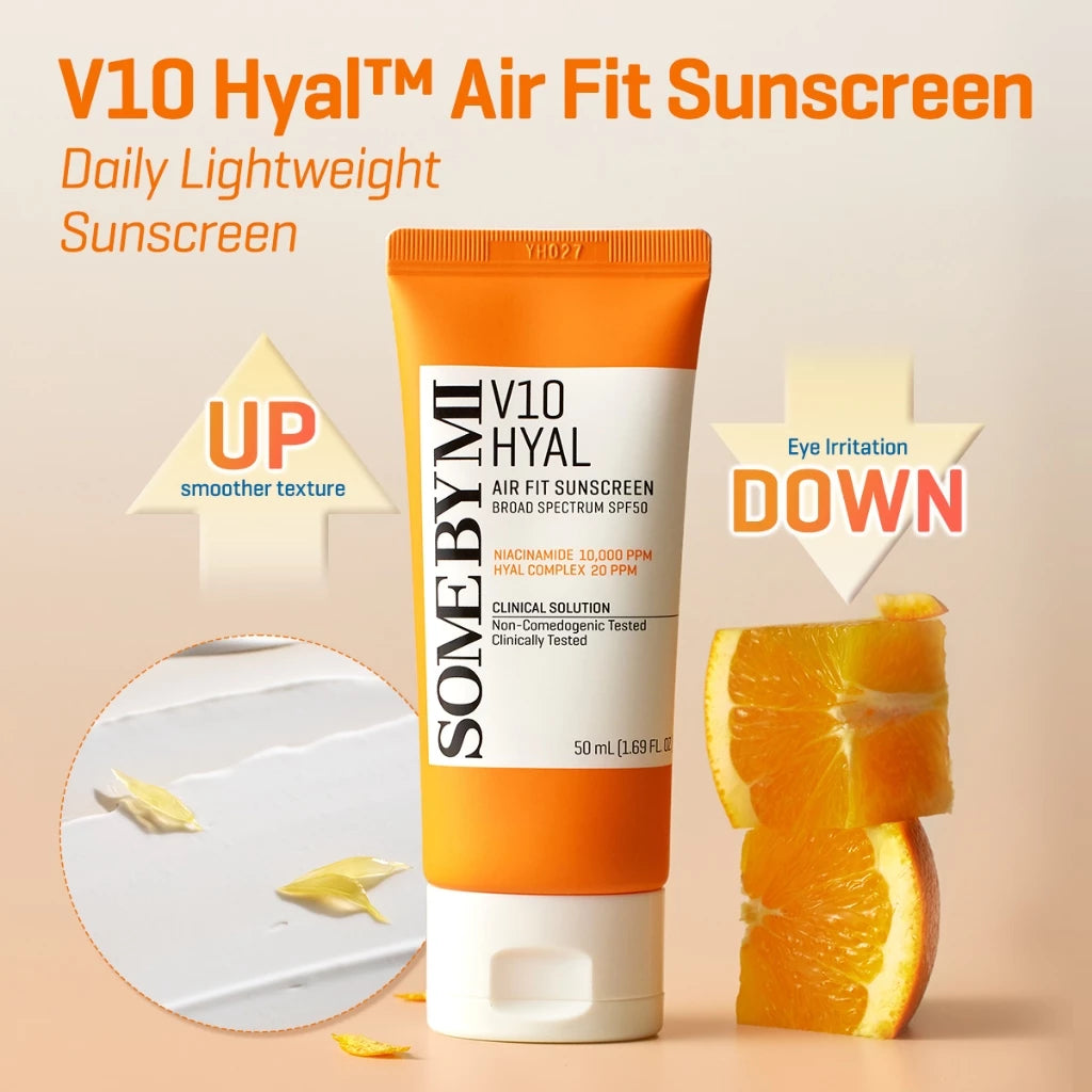 SBM Niacinamide Blemish Care Set (Air Fit Sunscreen 50ml + Yuja Serum 50ml)