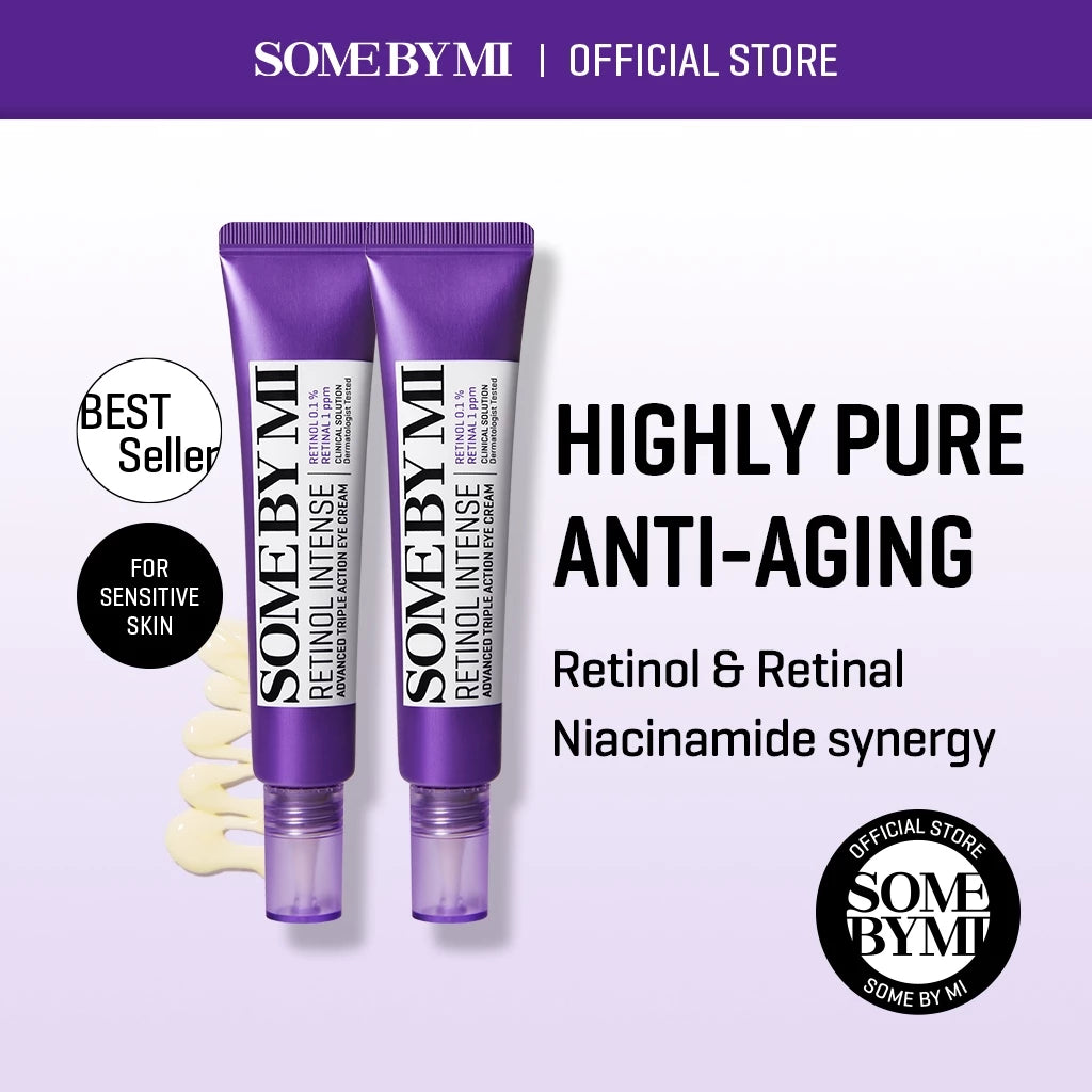 SBM [Bundle of 2] Retinol Intense Advanced Triple Action Eye Cream 30ml+30ml / Intense eye care / Retinol Retinal