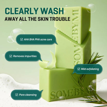 SBM AHA.BHA.PHA 30 Days Miracle Cleansing Bar / Soap / Facial Cleanser
